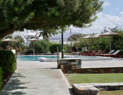 pool view with trees 2